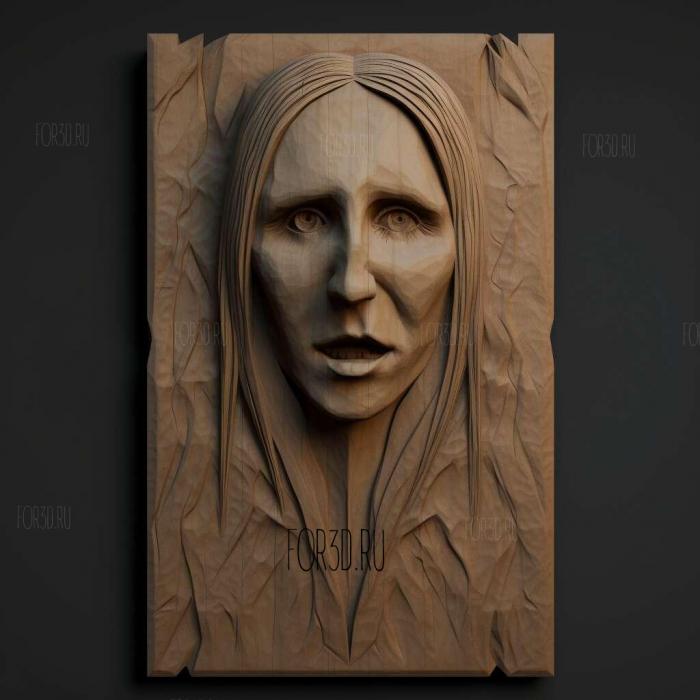 marilyn manson 4 stl model for CNC